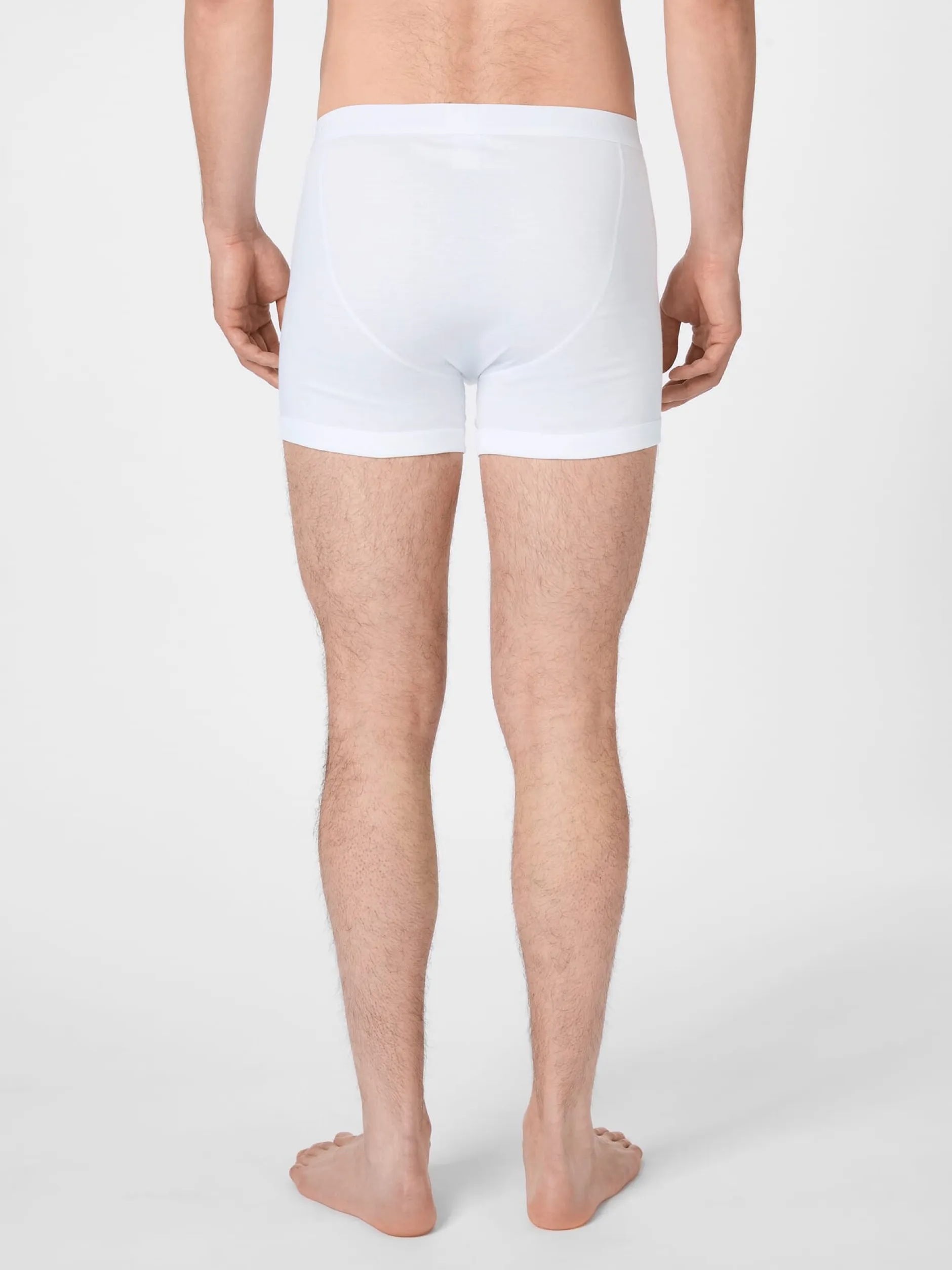 Novila Herren-Retroshorts Weiß Discount