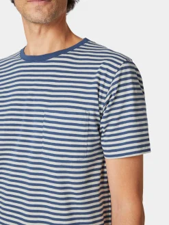 Armor lux Herren-Ringel-T-Shirt