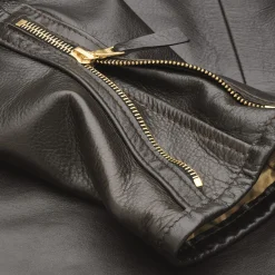 Hack Lederware Herren-Roadsterjacke Pferdeleder Clearance