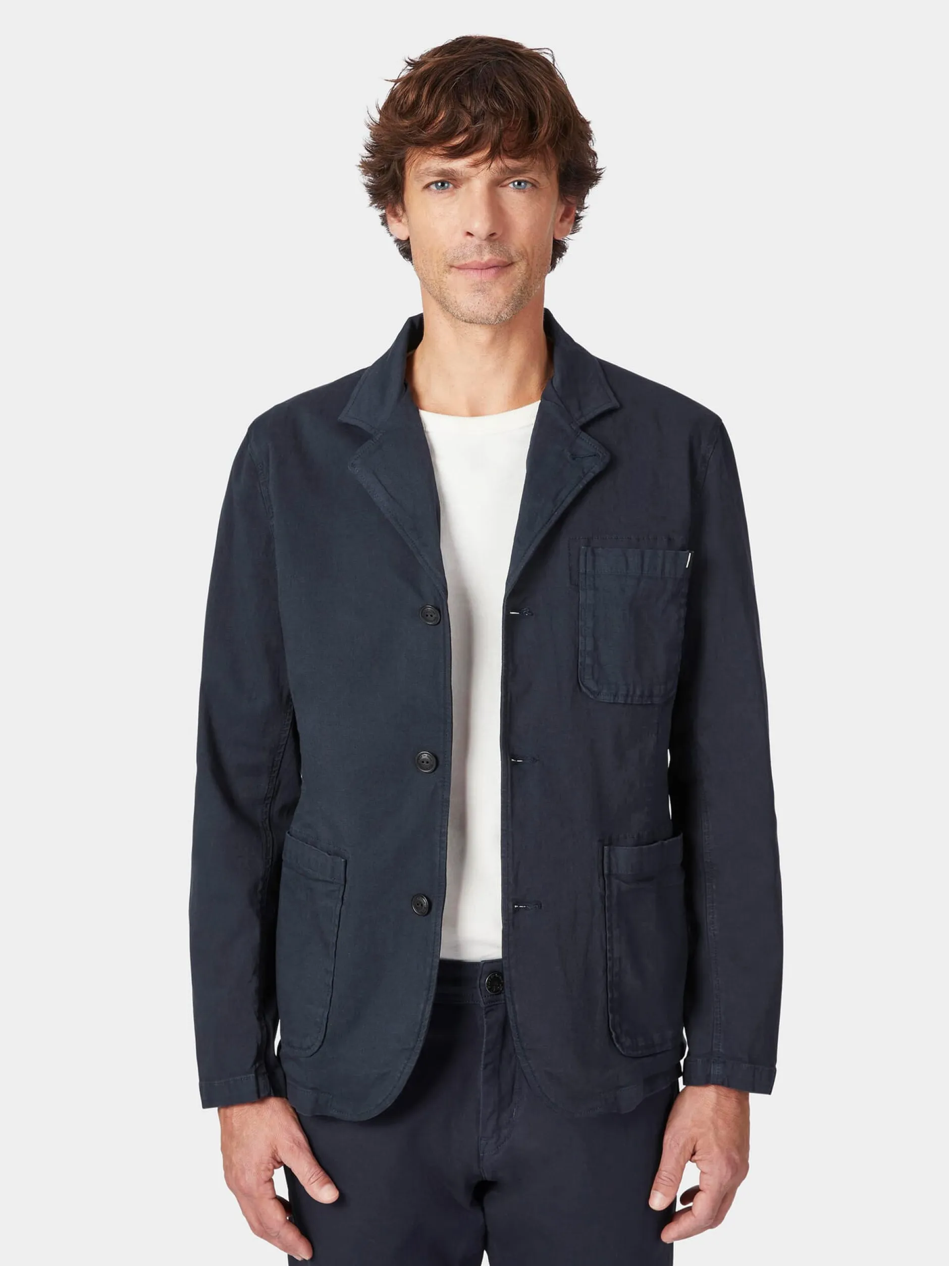 Blue de Gênes Herrensakko Dunkelblau Online