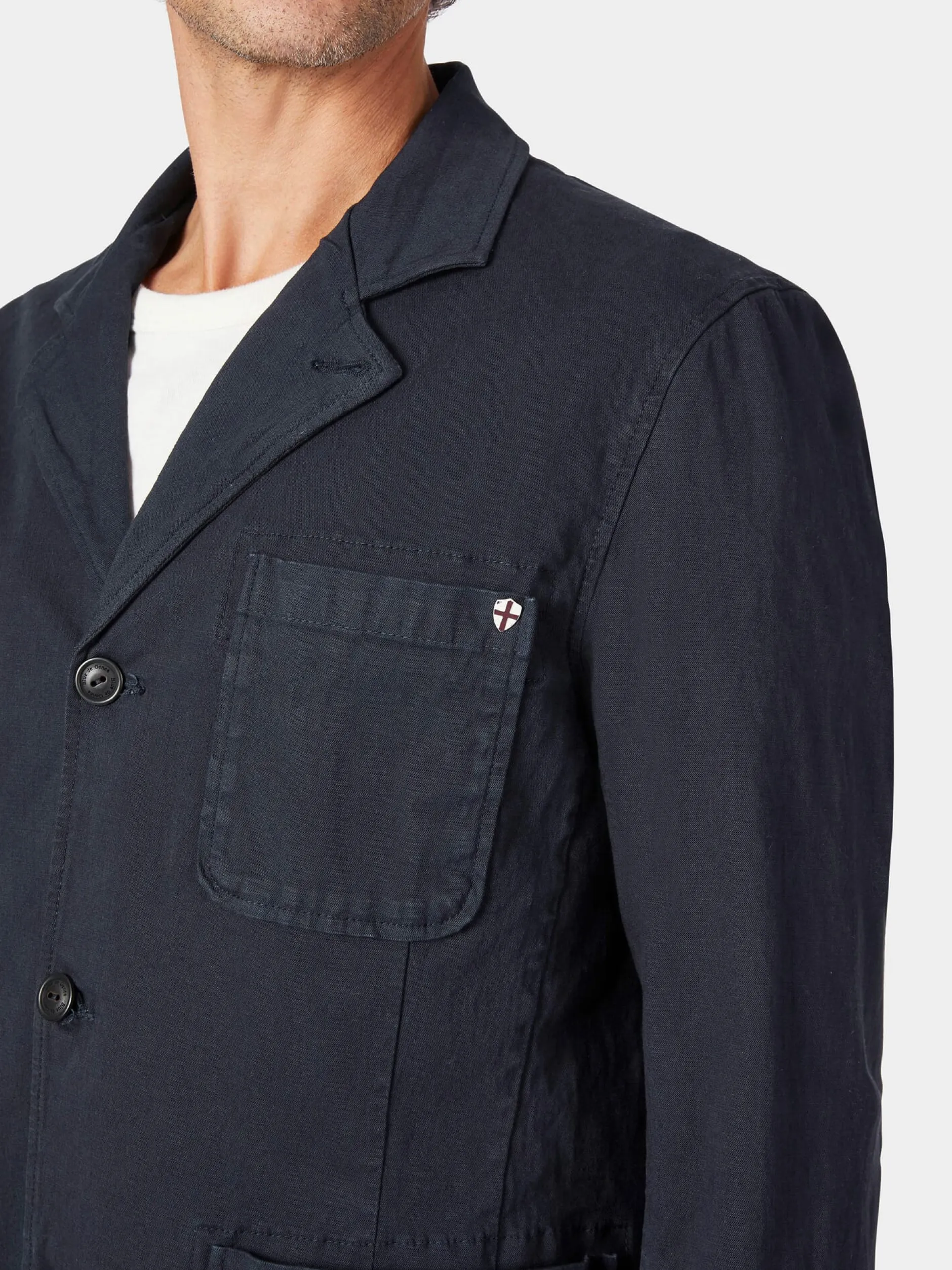 Blue de Gênes Herrensakko Dunkelblau Online