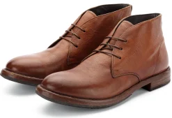 MOMA Herren-Schnürboot Mittelbraun Outlet