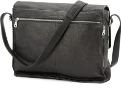 Harold’s Lederwaren Herren-Schultertasche Schwarz Clearance