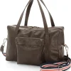 Harold’s Lederwaren Herren-Schultertasche Leder, Braun Clearance