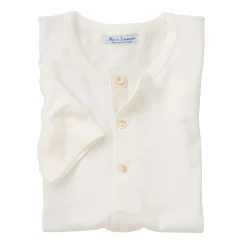 Merz b. Schwanen Herrenshirt Jersey Halbarm Weiß