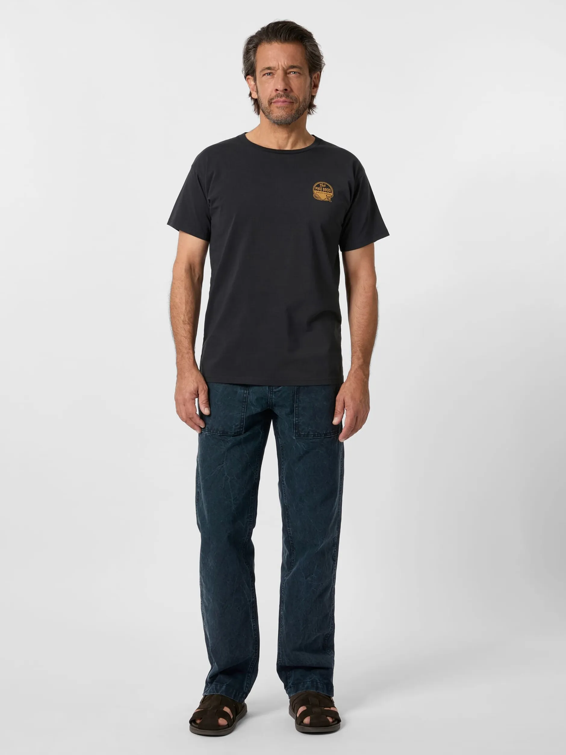 Pike Brothers Herrenshirt mit Print 1969 Navy Discount