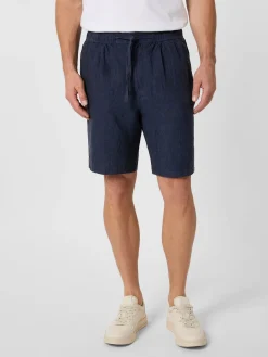 Knowledge Cotton Apparel Herrenshorts Leinen Best