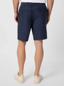 Knowledge Cotton Apparel Herrenshorts Leinen Best