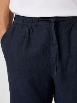 Knowledge Cotton Apparel Herrenshorts Leinen Best