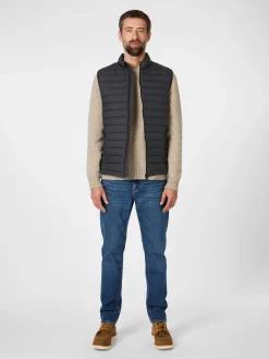 Ecoalf Herren-Steppweste Schwarz New