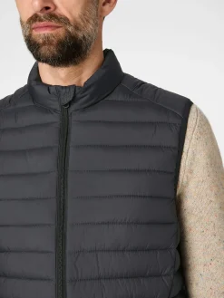 Ecoalf Herren-Steppweste Schwarz New