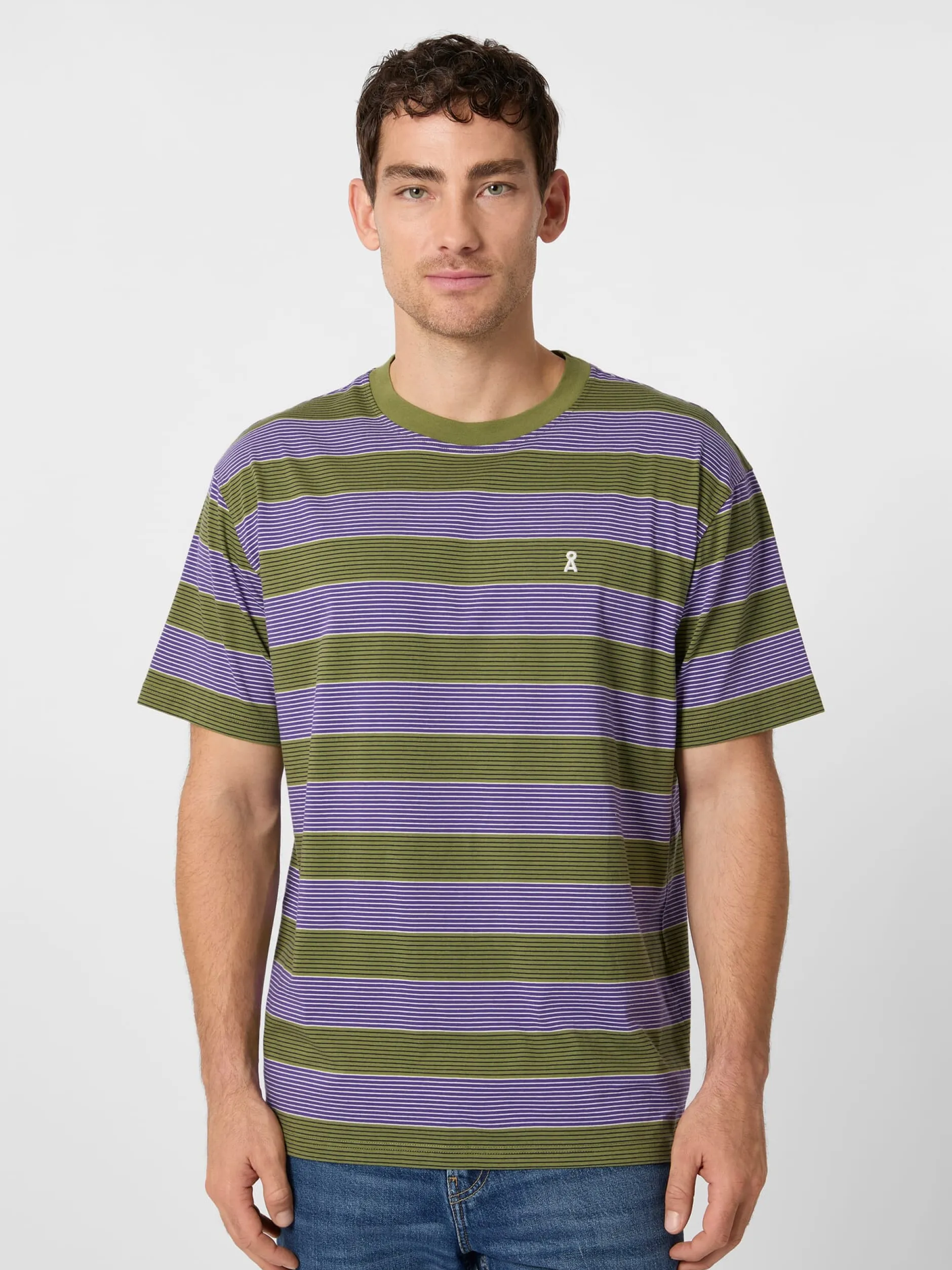 Armedangels Herren-Streifenshirt Clearance