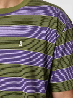 Armedangels Herren-Streifenshirt Clearance