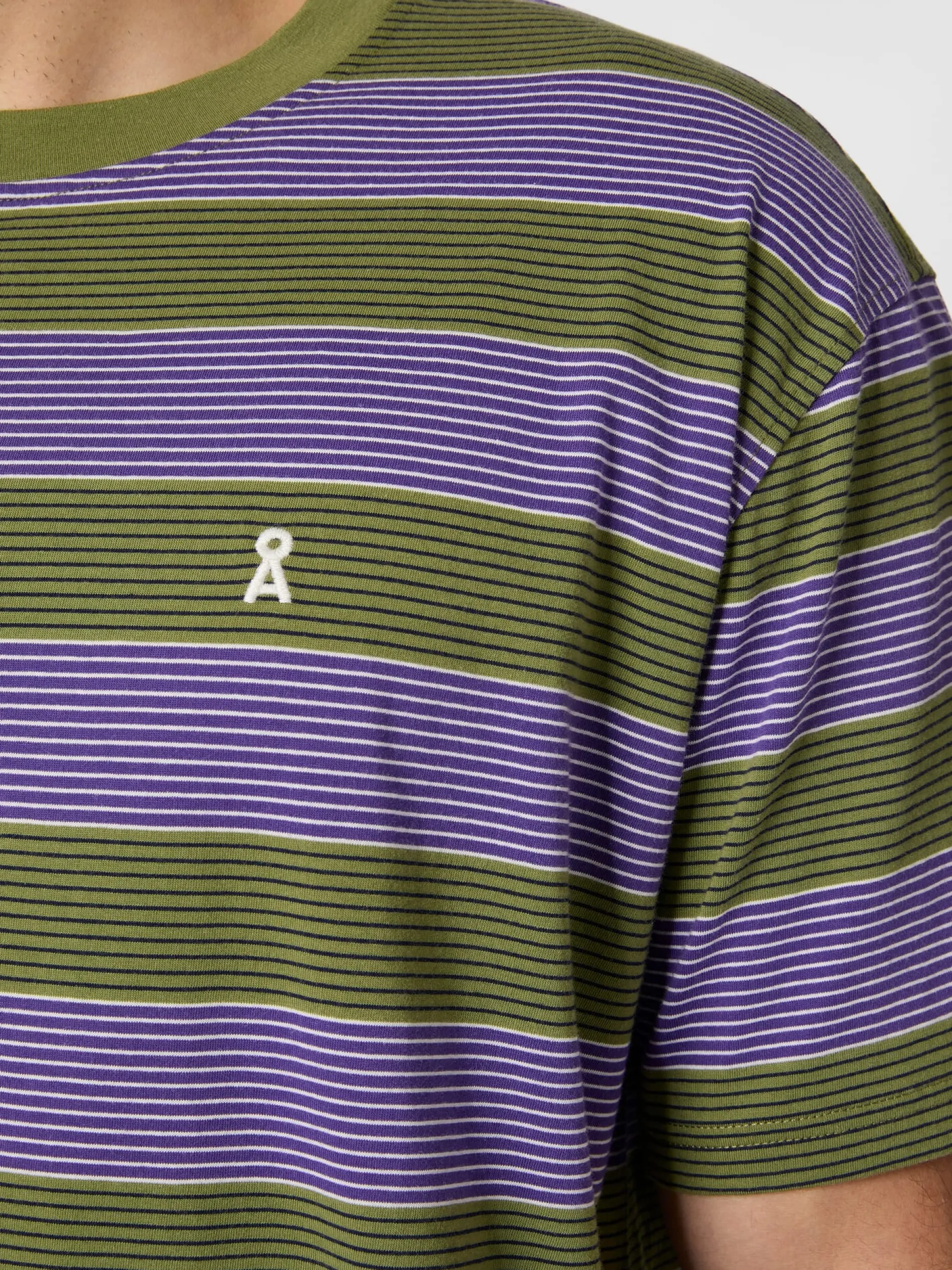 Armedangels Herren-Streifenshirt Clearance