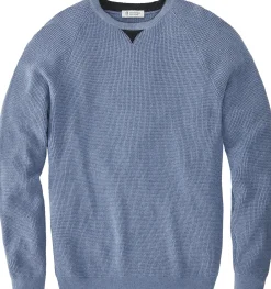 Rifò Herren-Strickpullover Hellblau Hot