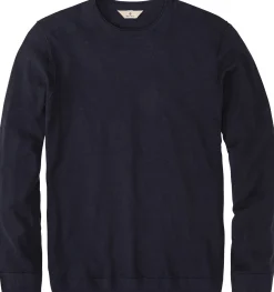 Blue de Gênes Herren-Strickshirt Langarm Navy Best