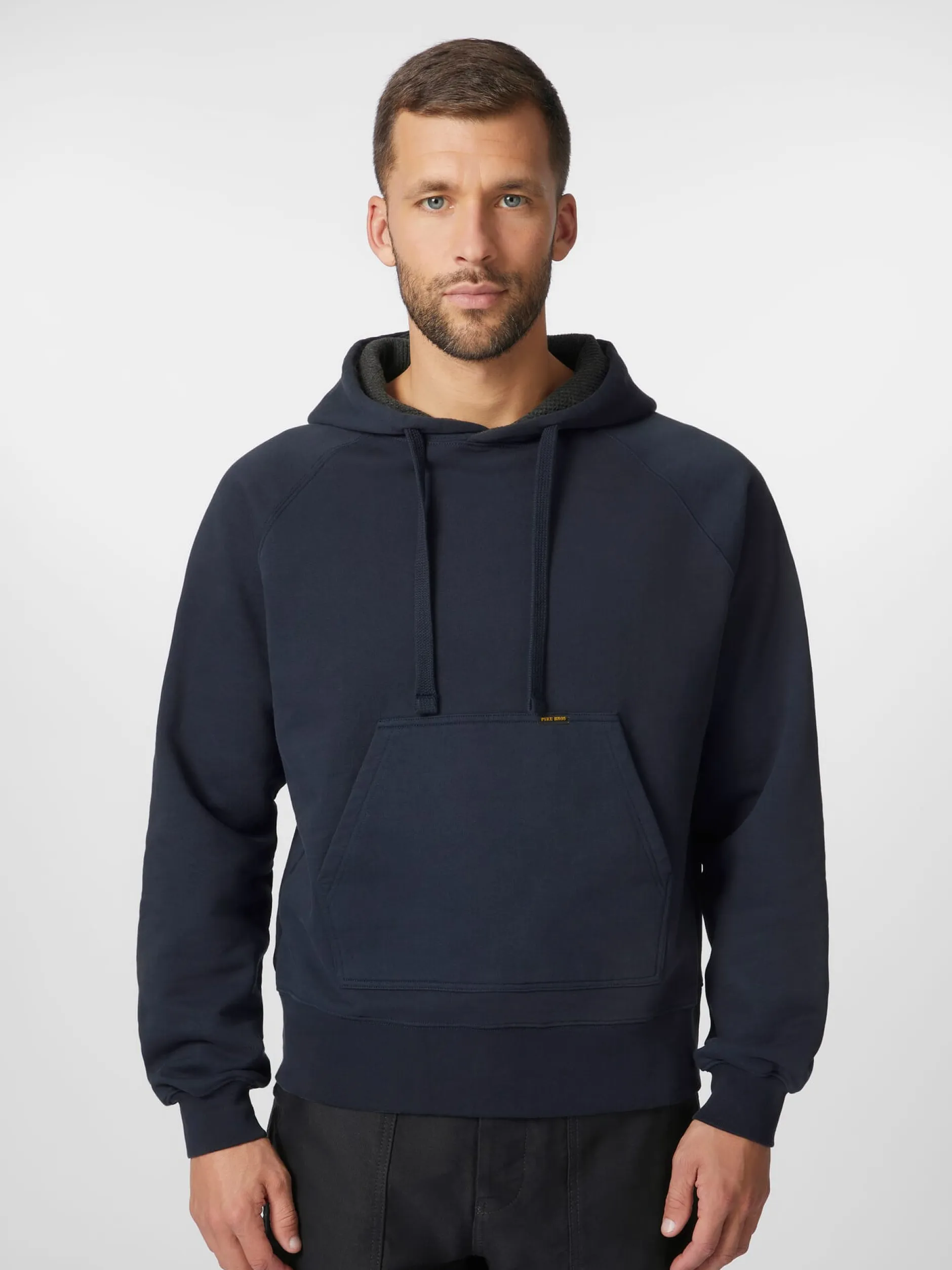 Pike Brothers Herren-Sweathoodie 1965 Dunkelblau