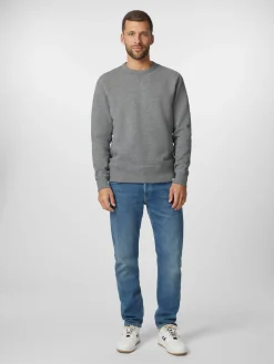 Merz b. Schwanen Herren-Sweatshirt Graumelange