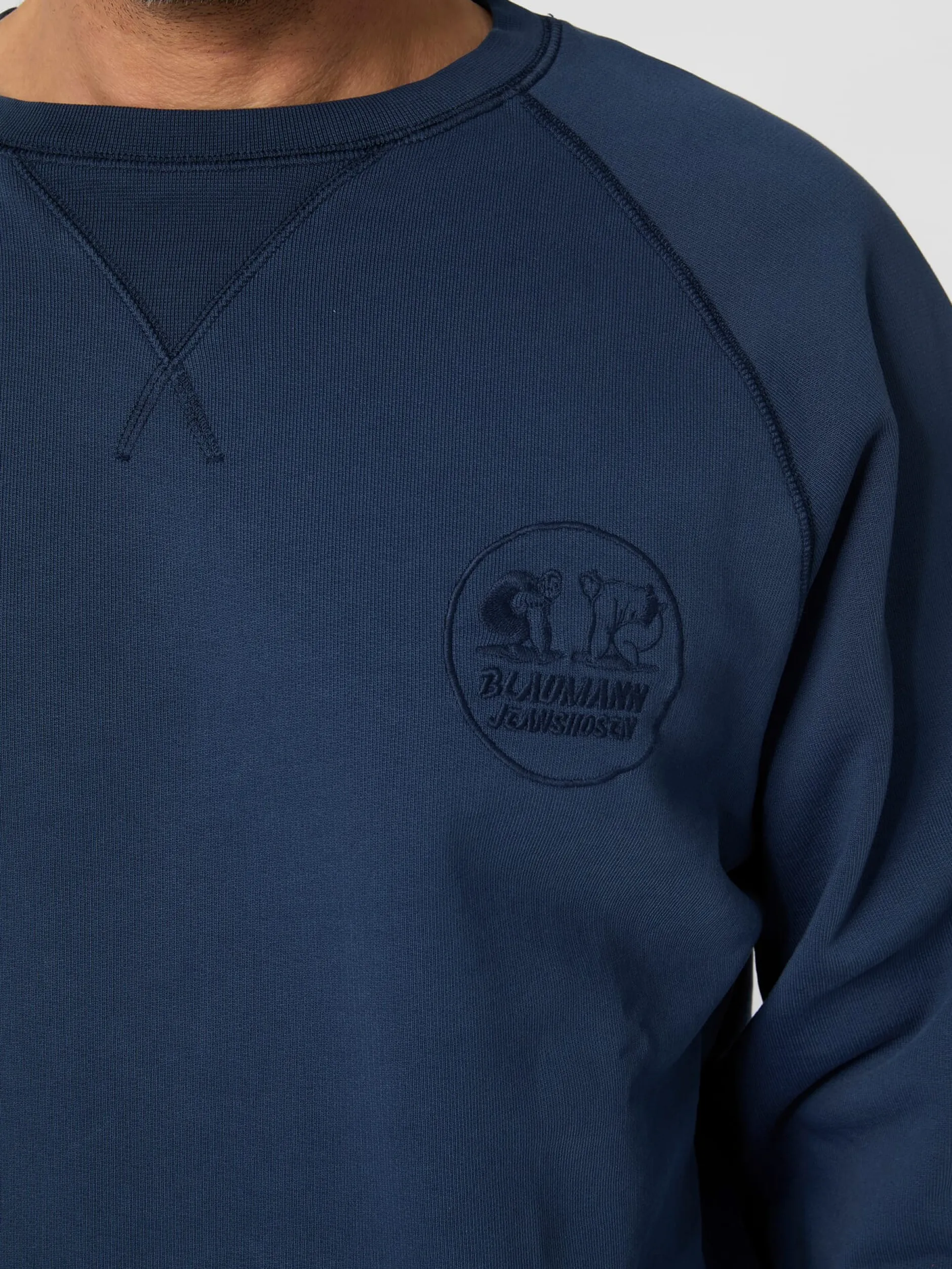 Blaumann Herren-Sweatshirt Blau Clearance