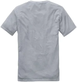 Seldom Herren-T-Shirt Crew Neck Grau Hot