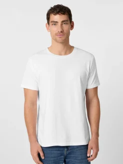 Melawear Herren-T-Shirt Heavy Jersey Weiß Discount