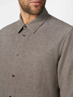 Knowledge Cotton Apparel Herren-Twillhemd New