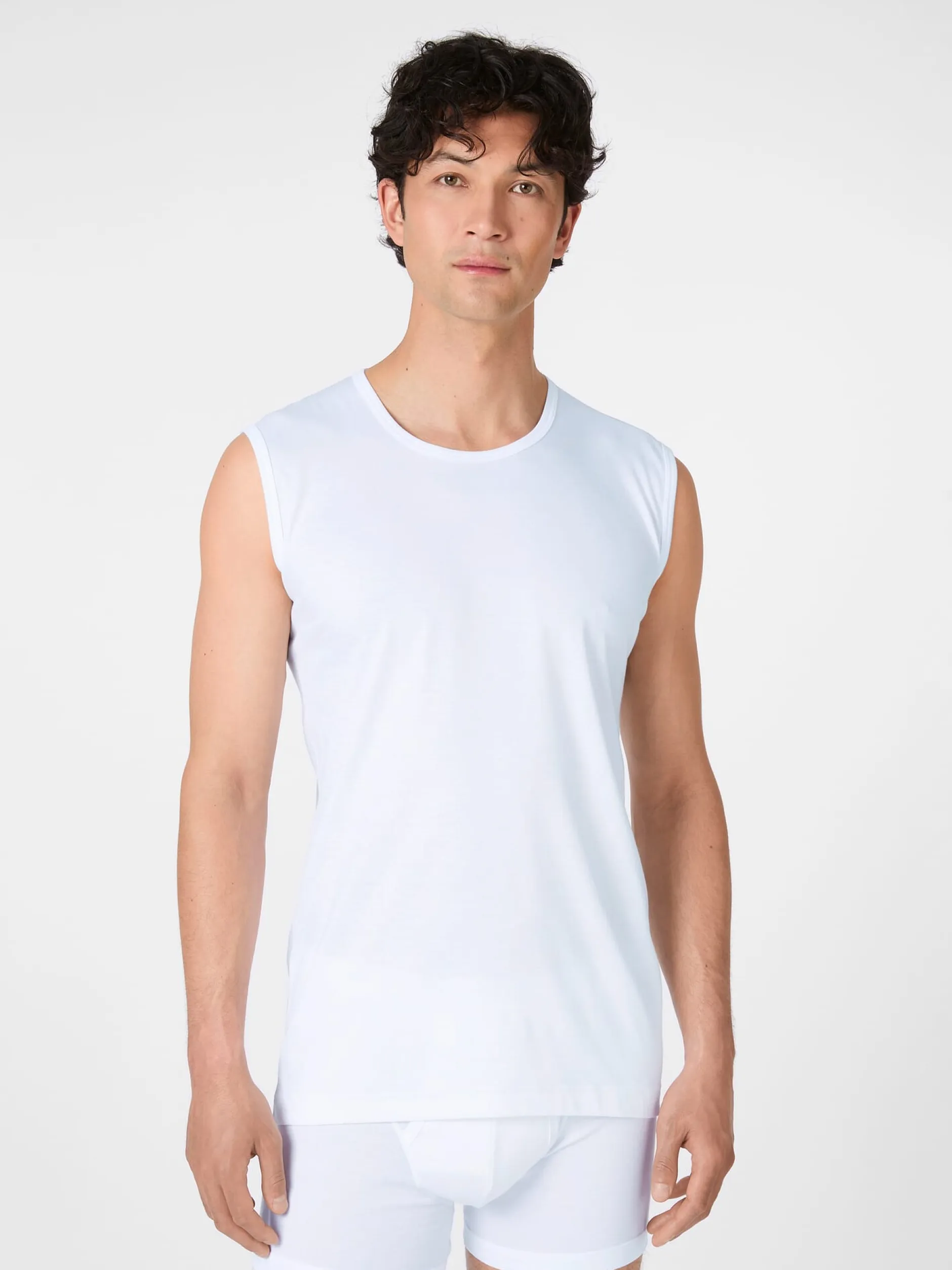 Novila Herren-Undershirt Weiß Sale