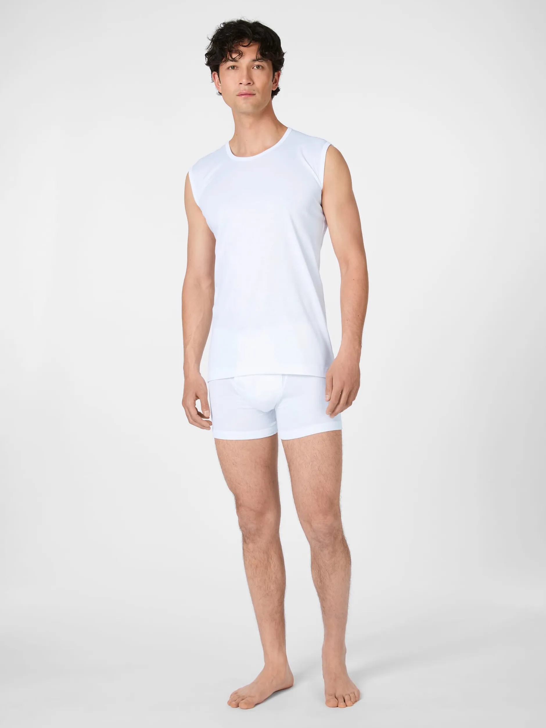 Novila Herren-Undershirt Weiß Sale