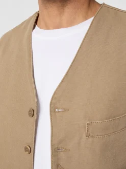 Pike Brothers Herrenweste 1908 Baumwollcanvas New