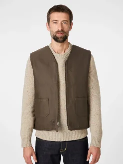 Pike Brothers Herrenweste 1942 gefüttert Hellbraun