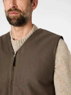 Pike Brothers Herrenweste 1942 gefüttert Hellbraun