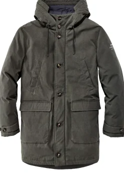 Ecoalf Herren-Winterjacke Schiefergrau Outlet