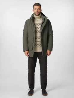 Ecoalf Herren-Winterparka Oliv Clearance