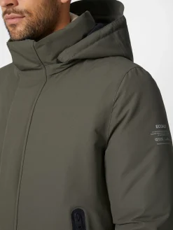 Ecoalf Herren-Winterparka Oliv Clearance