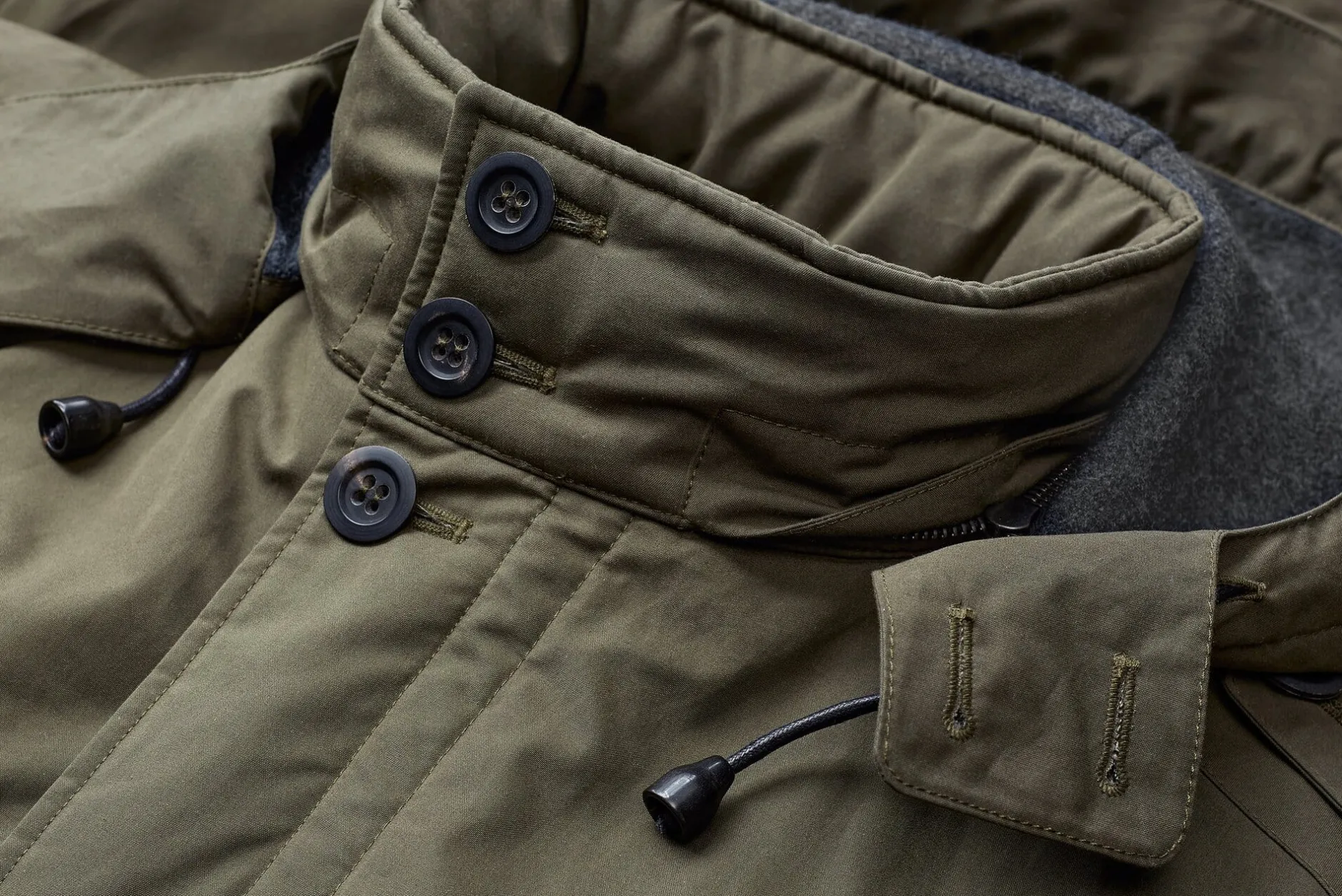 Manufactum Herren-Winterparka Etaproof® Oliv Best