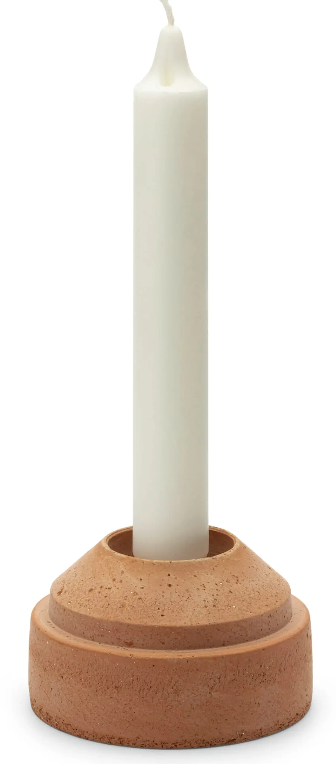 Bergs Potter Hoff Terrakotta-Kerzenhalter stapelbar Sale