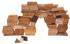 Holzbausteine Mauerspiel Best