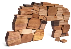 Holzbausteine Mauerspiel Best