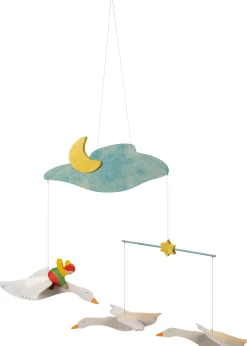 Margarete Ostheimer Holz-Mobile Gänse Discount