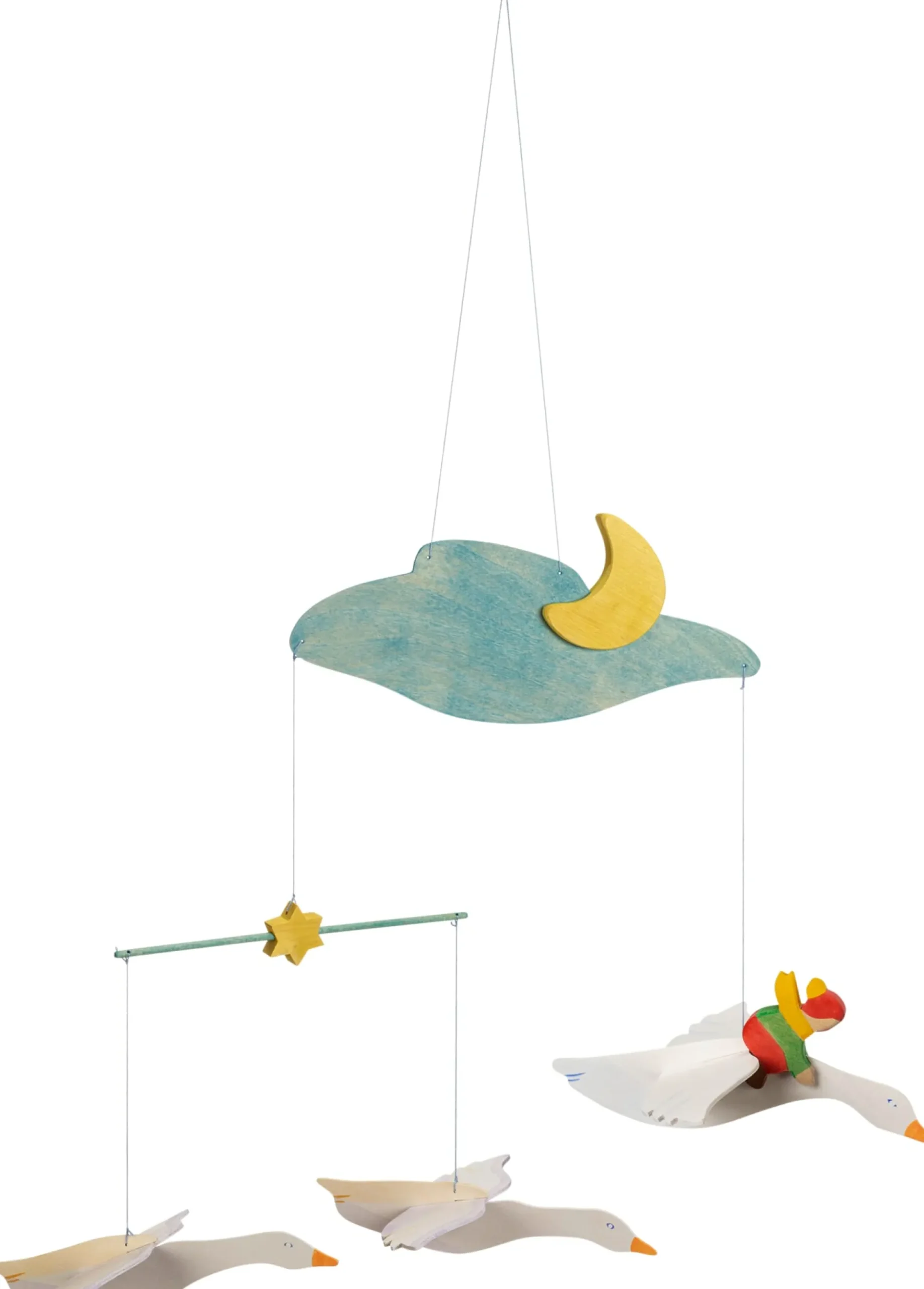 Margarete Ostheimer Holz-Mobile Gänse Discount