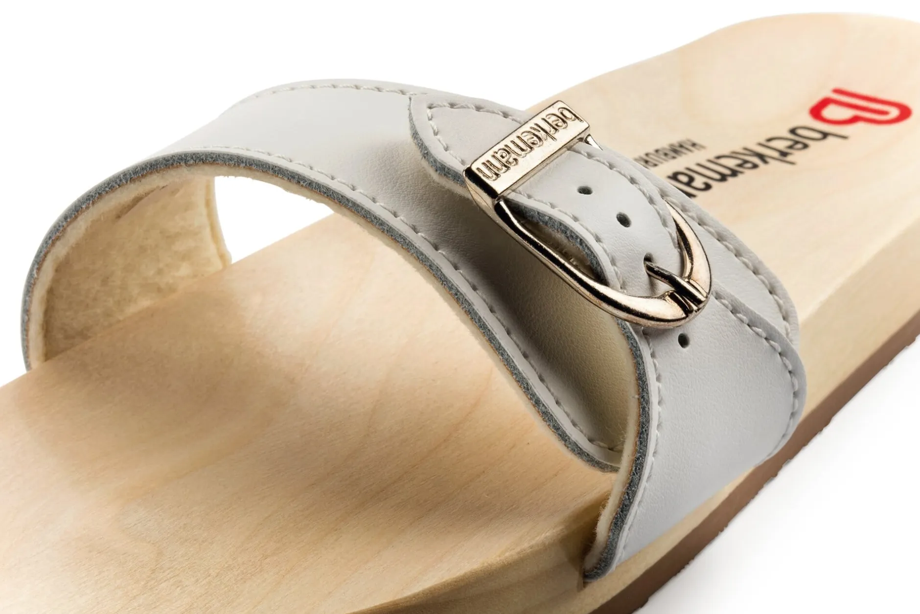 Berkemann Holzsandale Weiß Hot