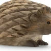 Wildlife Garden Igel Lindenholz handgeschnitzt Outlet