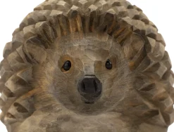 Wildlife Garden Igel Lindenholz handgeschnitzt Outlet