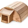 dobar® Wildlife Igelhaus Lärchenholz New
