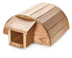 dobar® Wildlife Igelhaus Lärchenholz New
