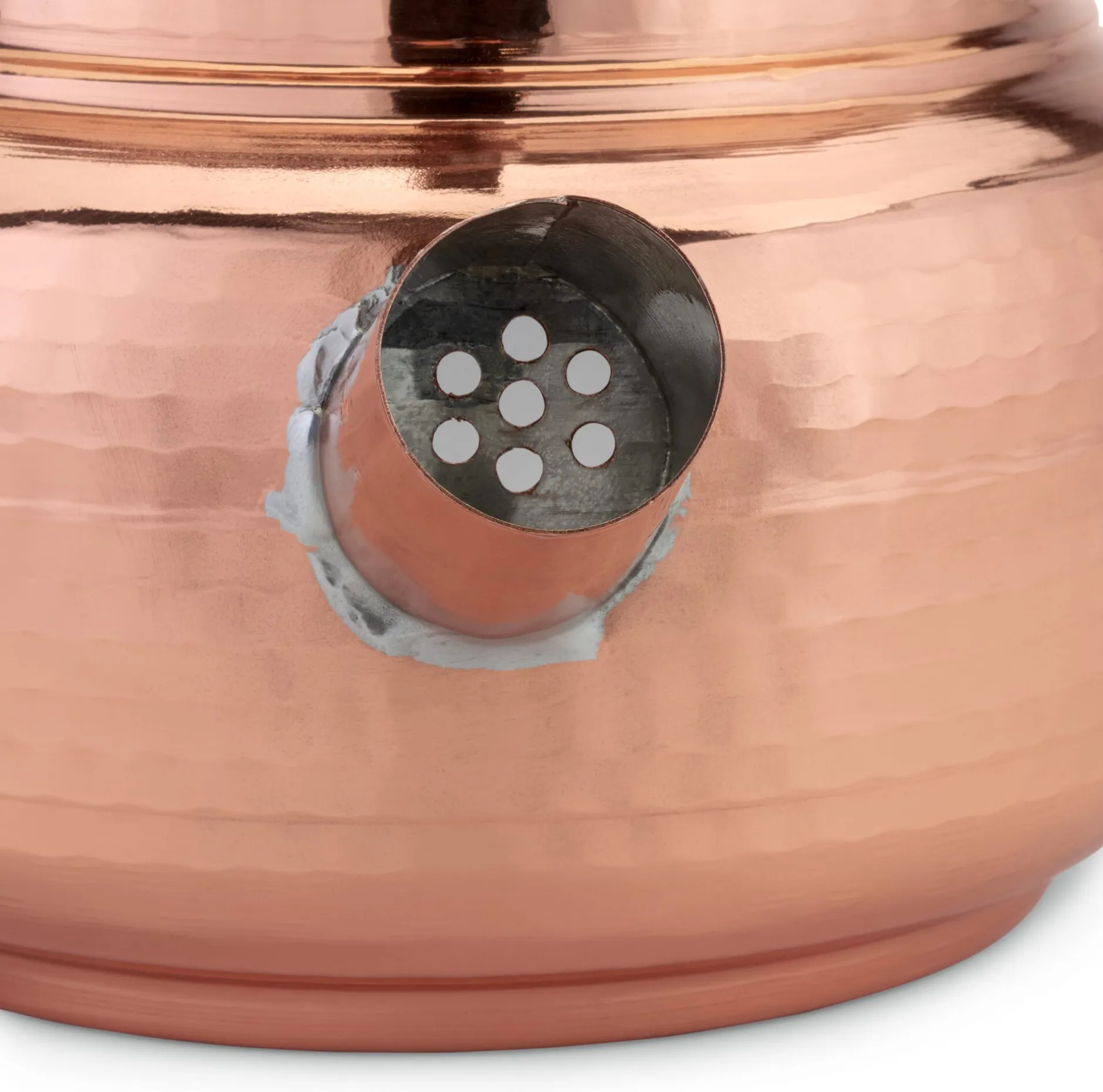 Cu Artigiana Italienischer Kupferkessel