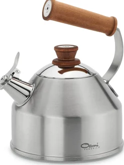 Metalgo Italienischer Wasserkessel LIGNUM SATINATO Hot