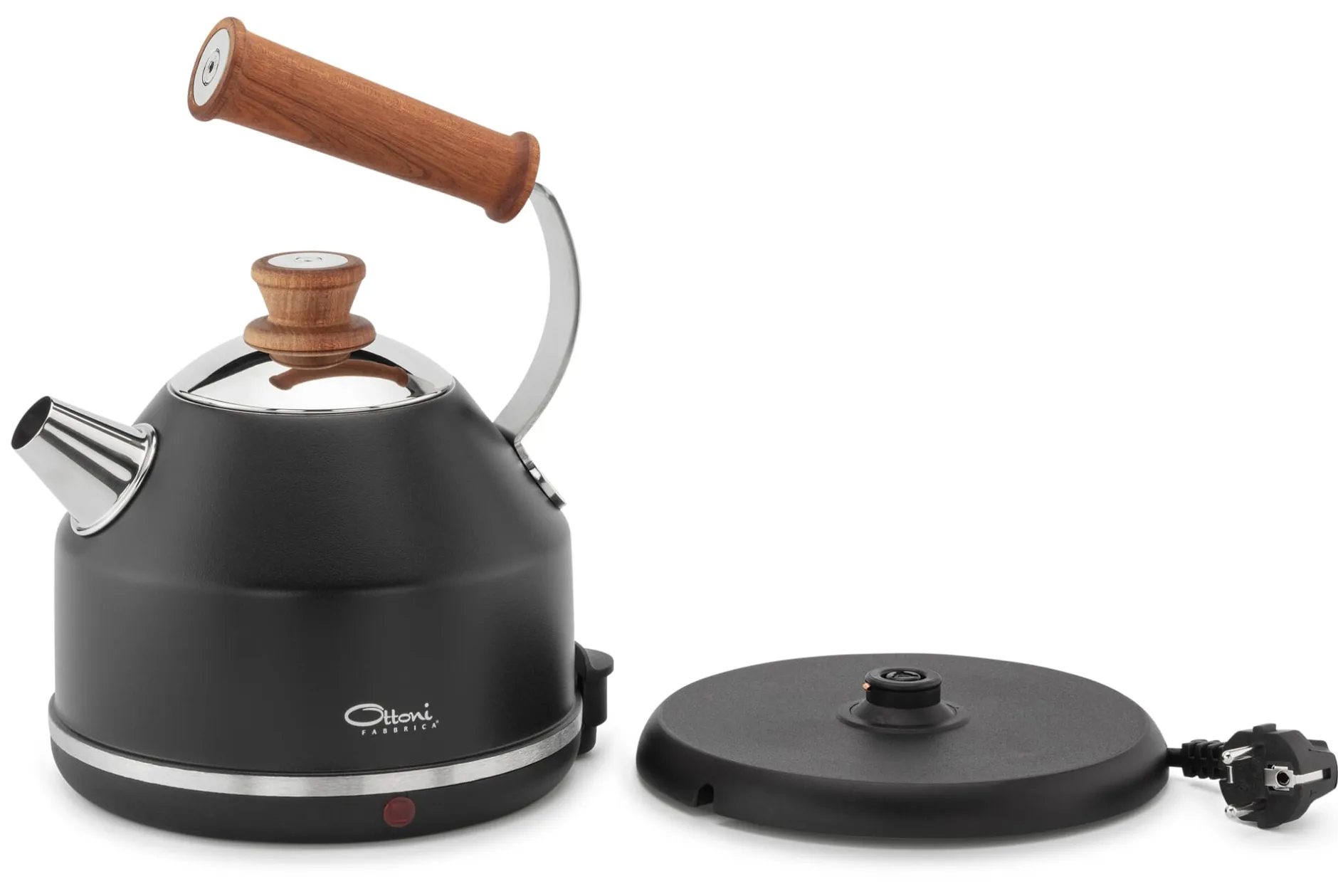 Metalgo Italienischer Wasserkocher Lignum New