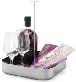 Mepra Italienisches Pendeltablett Edelstahl Outlet