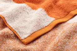 Murakami Pile Japanisches Frottiertuch Orange Outlet